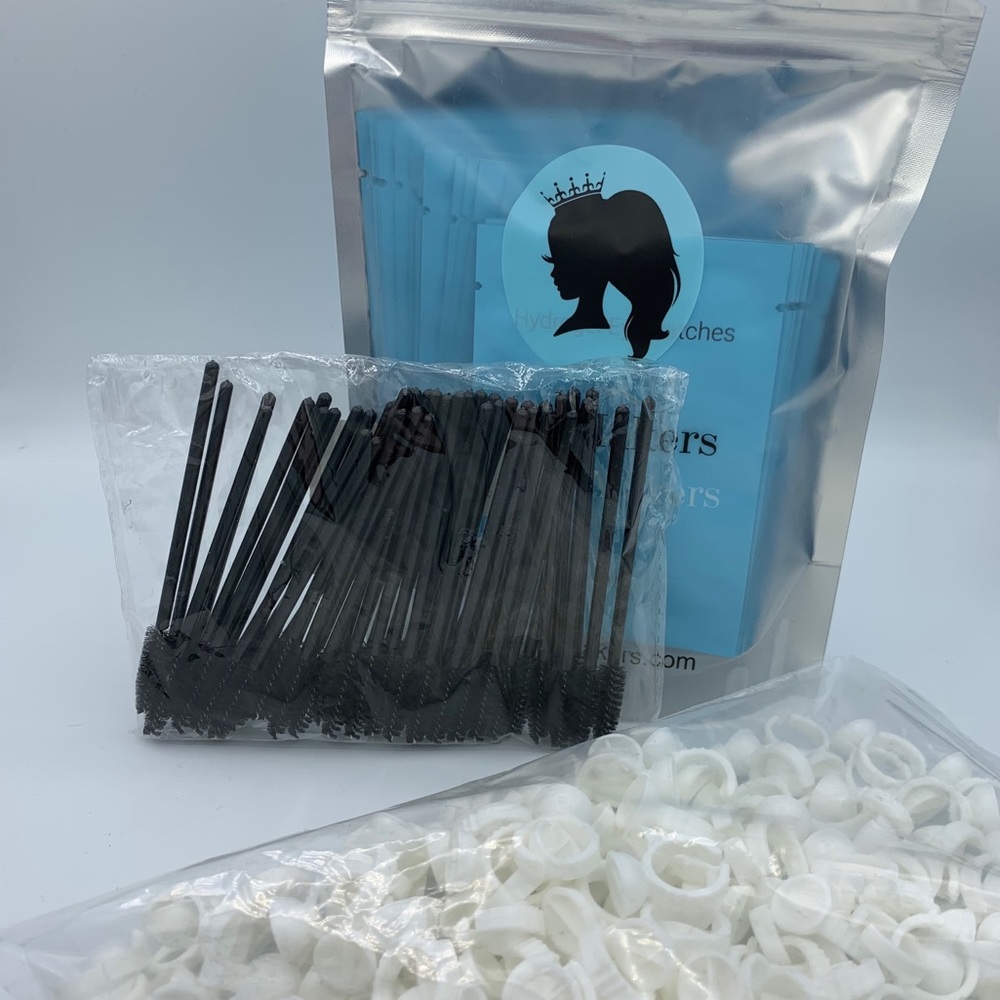 Eyelash Extension supplies.